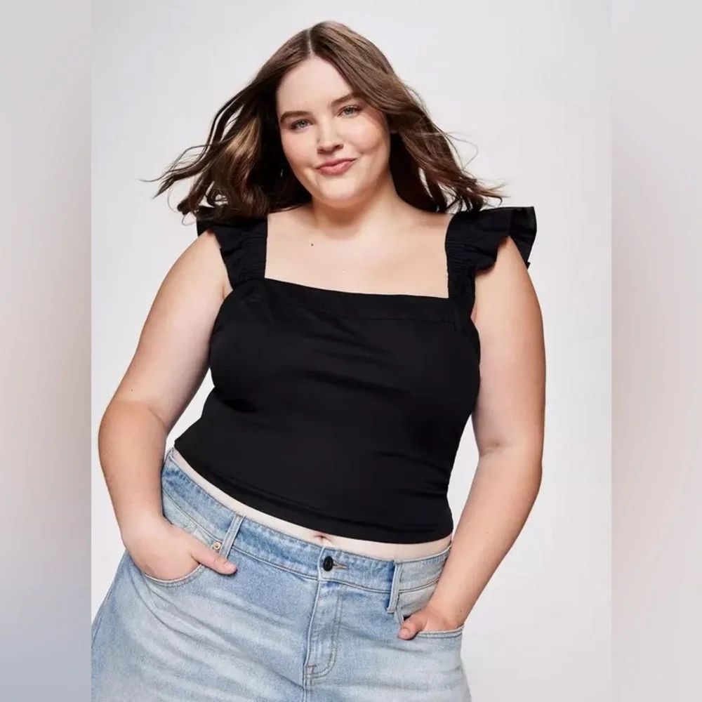 Torrid LoveSick Flutter-Sleeve Corset Top, Size 1X - NWT - Picture 3 of 12